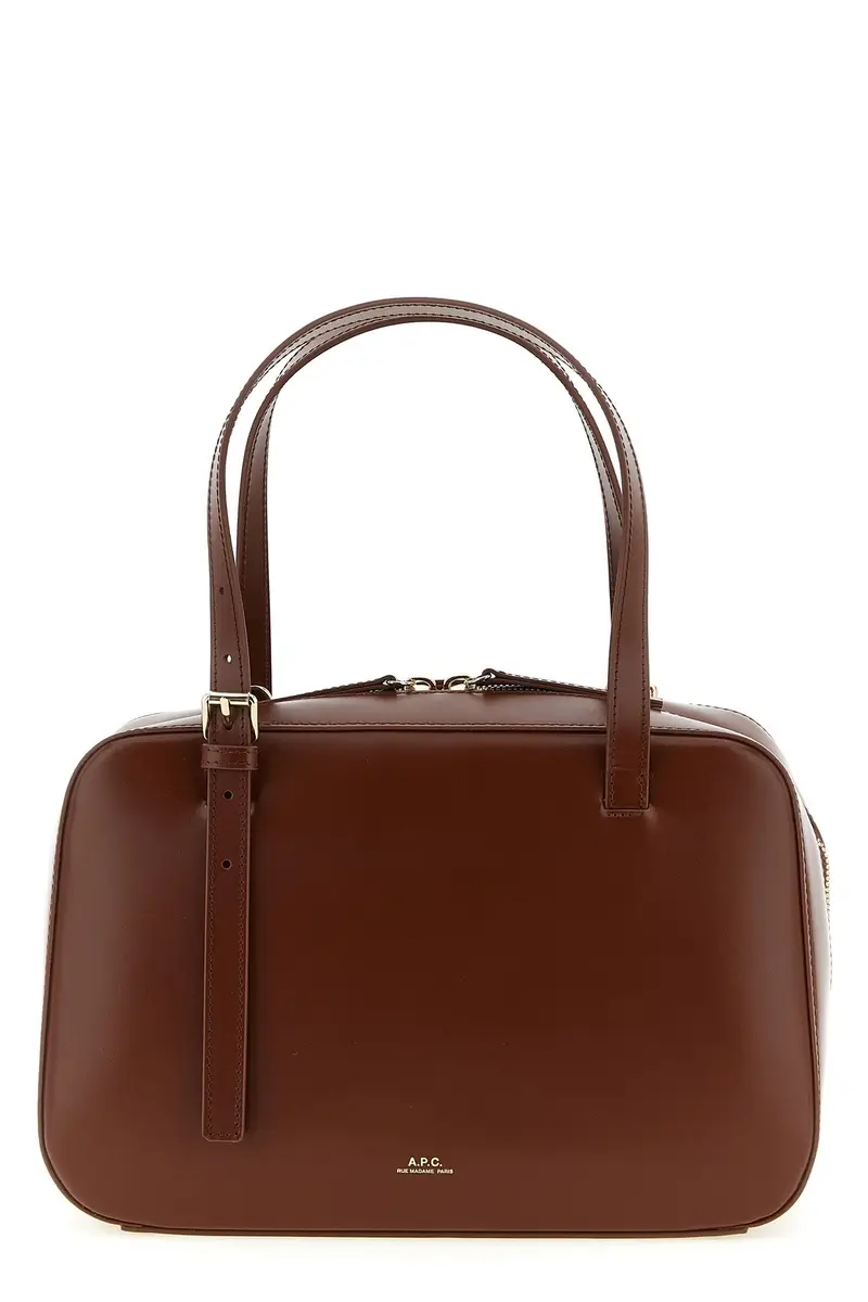 A P C Borsa A Mano Virginie Box Marrone
