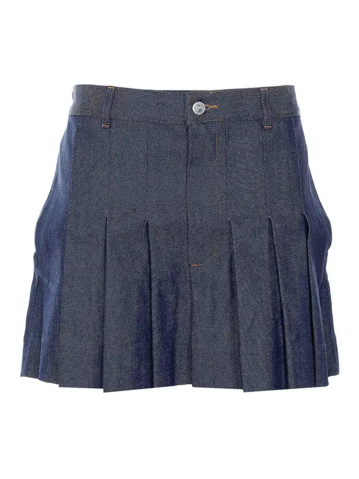A P C Minigonna di jeans Blu
