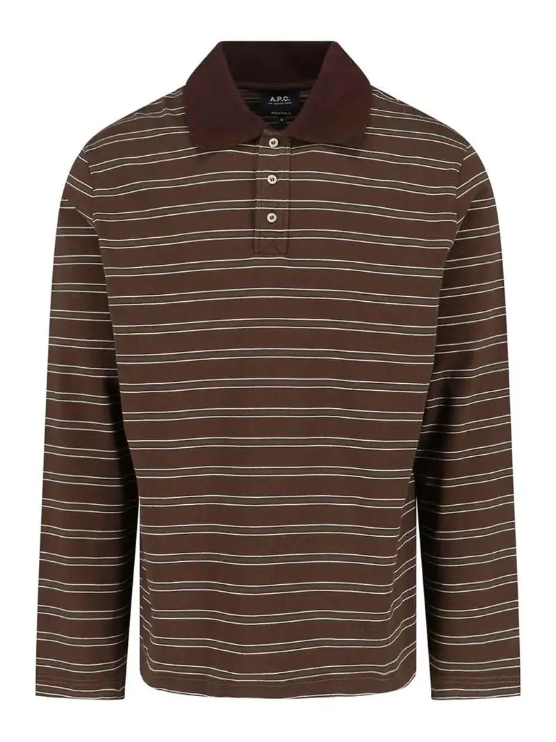 A P C A.P.C. Polo Marrone 4891834