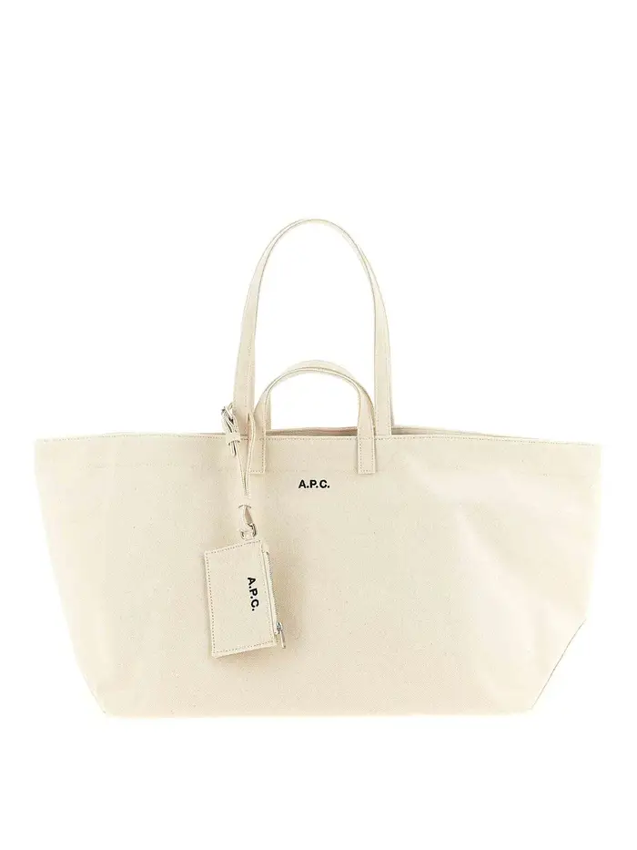 A P C Tote grande Beige