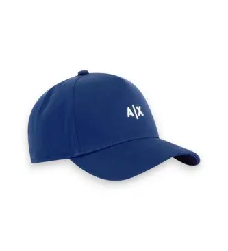 A|X Armani Exchange per uomo 954112CC571UB131 Cappellino blu di marca (OSFA), Casual, Cotone