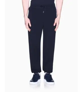 A|X Armani Exchange per uomo XM002353AF21869UB101 Pantaloni da jogging blu navy, Casual, Sportivo, Cotone