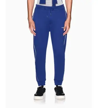 A|X Armani Exchange per uomo XM002374AF10365UB131 Pantaloni blu di design, Casual, Sportivo, Cotone