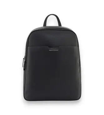 A|X Armani Exchange per uomo XM002582AF22651UC001 Zaino finto nero (OSFA), Casual, Poliuretano