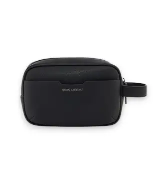 A|X Armani Exchange per uomo XM002590AF22651UC001 Beauty case nero artigianale (OSFA), Casual, Poliuretano