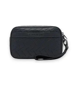 A|X Armani Exchange per uomo XM002600AF22652UC001 Beauty case compatto nero (OSFA), Casual, Poliuretano