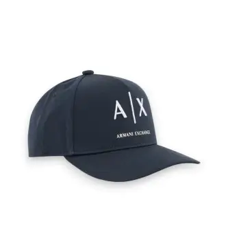 A|X Armani Exchange per uomo XM002696AF15502MB106 Cappellino da baseball blu navy (OSFA), Casual, Cotone