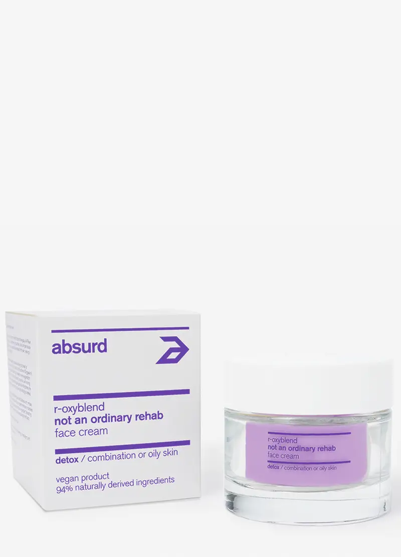 ABSURD Crema viso Donna Blu 3408534