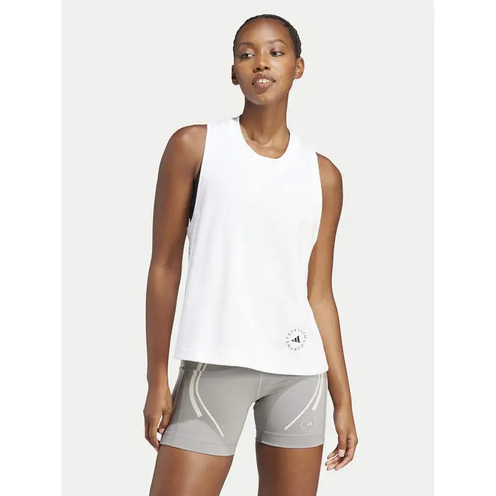 adidas by Stella McCartney Top IB6858 Bianco Regular Fit