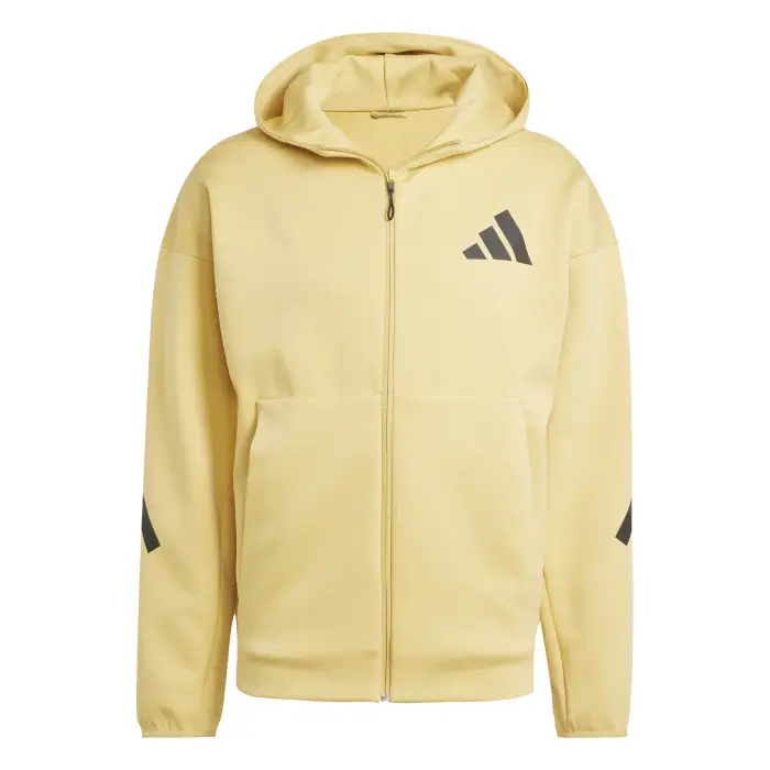 Felpa con cerniera a cappuccio adidas Z N E Jaune