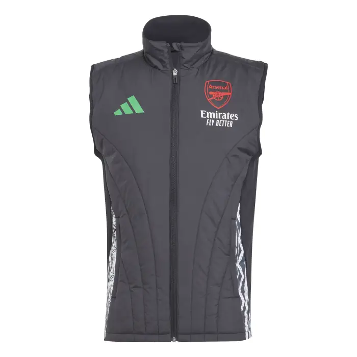 Gilet senza maniche Arsenal Tiro 2024/25 Winterized Noir
