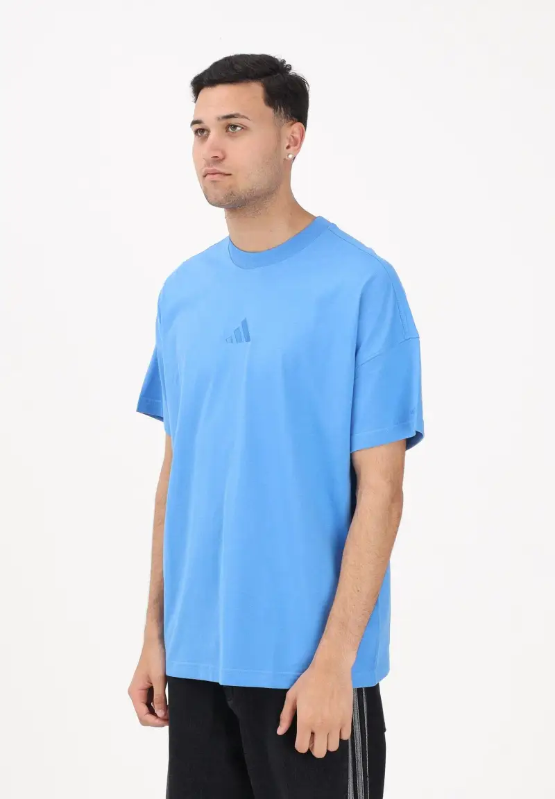 adidas performance T-shirt a manica corta ALL SZN azzurra da uomo