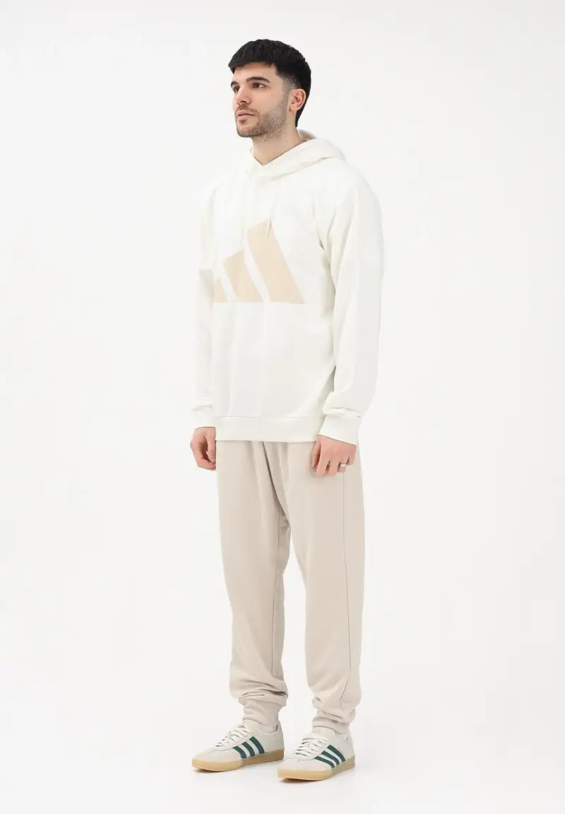 adidas performance Tuta BIG LOGO beige e panna da uomo