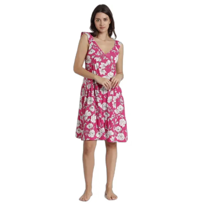 Abito da spiaggia senza maniche a fiori donna Admas