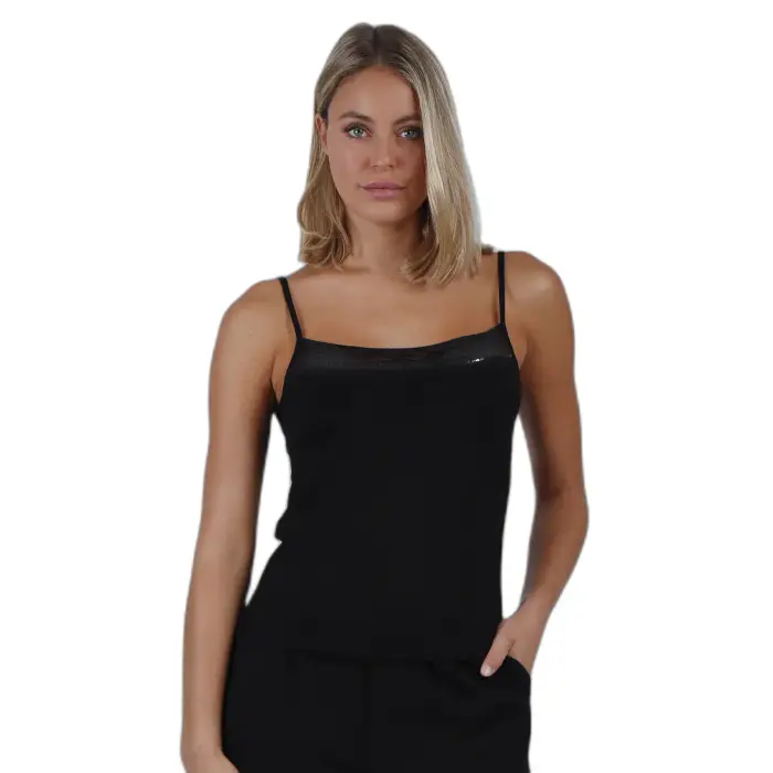 Top con scollatura glitter donna Admas