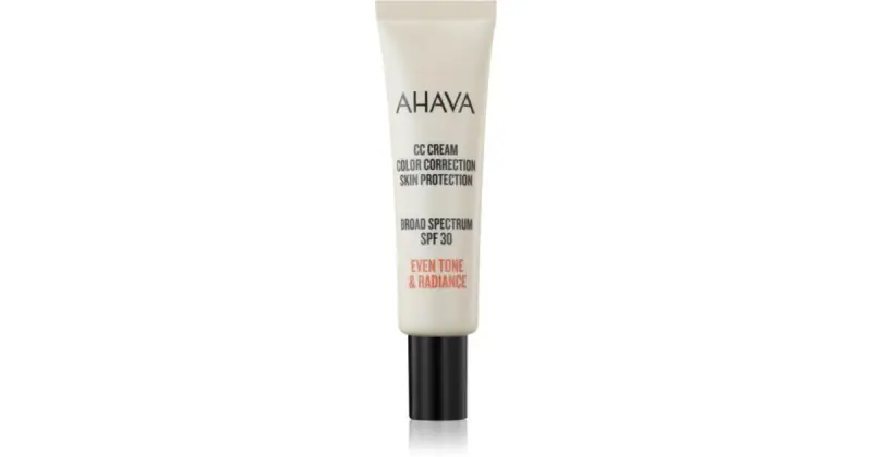 Ahava Cc Cream Color Correction Cc Cream Per Unificare Il Tono Della Pelle Spf 30 30 Ml