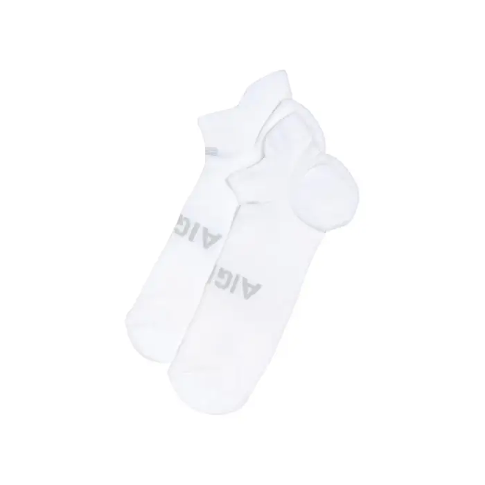 Calze basse con rinforzo Aigle Jacquard Blanc