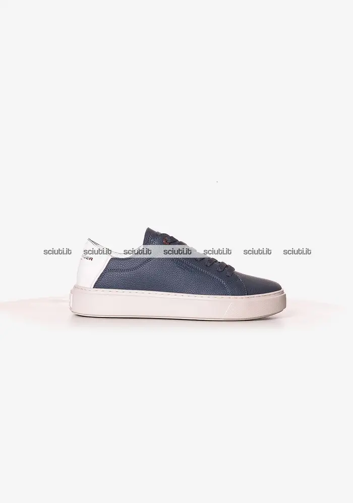 Scarpe Alexander Smith uomo blu scuro London deconstructed