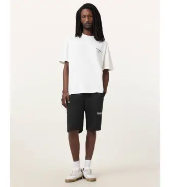 ALL SAINTS unisex M002TC Pantaloncini Underground neri, Nero, Casual, Cotone