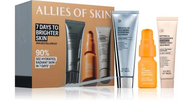 Allies of skin 7 Days to Brighter Skin Kit kit da viaggio illuminante