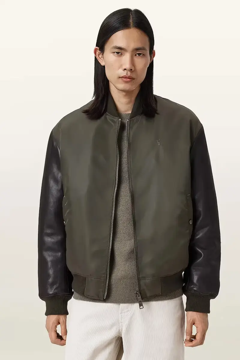 AllSaints giacca bomber MYLER Marrone