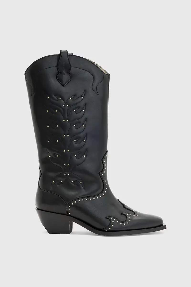 AllSaints scarpe da cowboy CARINA BOOT Nero