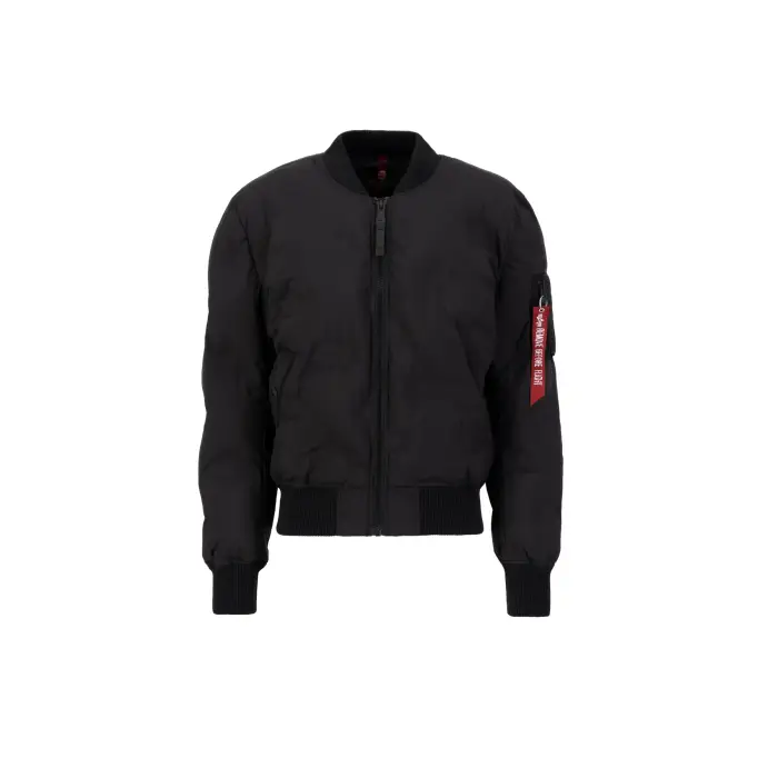 Bomber con logo Alpha Industries MA-1 Emb Noir