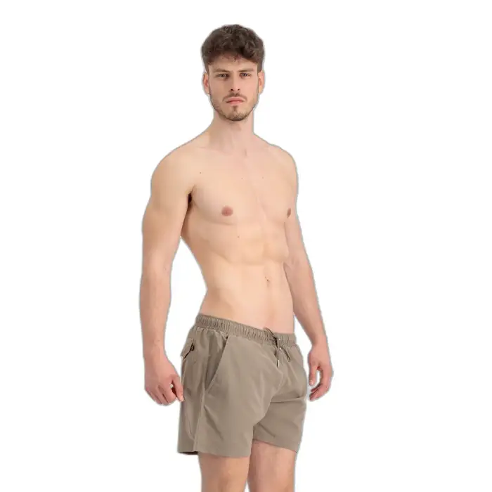 Pantaloncini da bagno Alpha Industries Hydrochromic AOP Vert