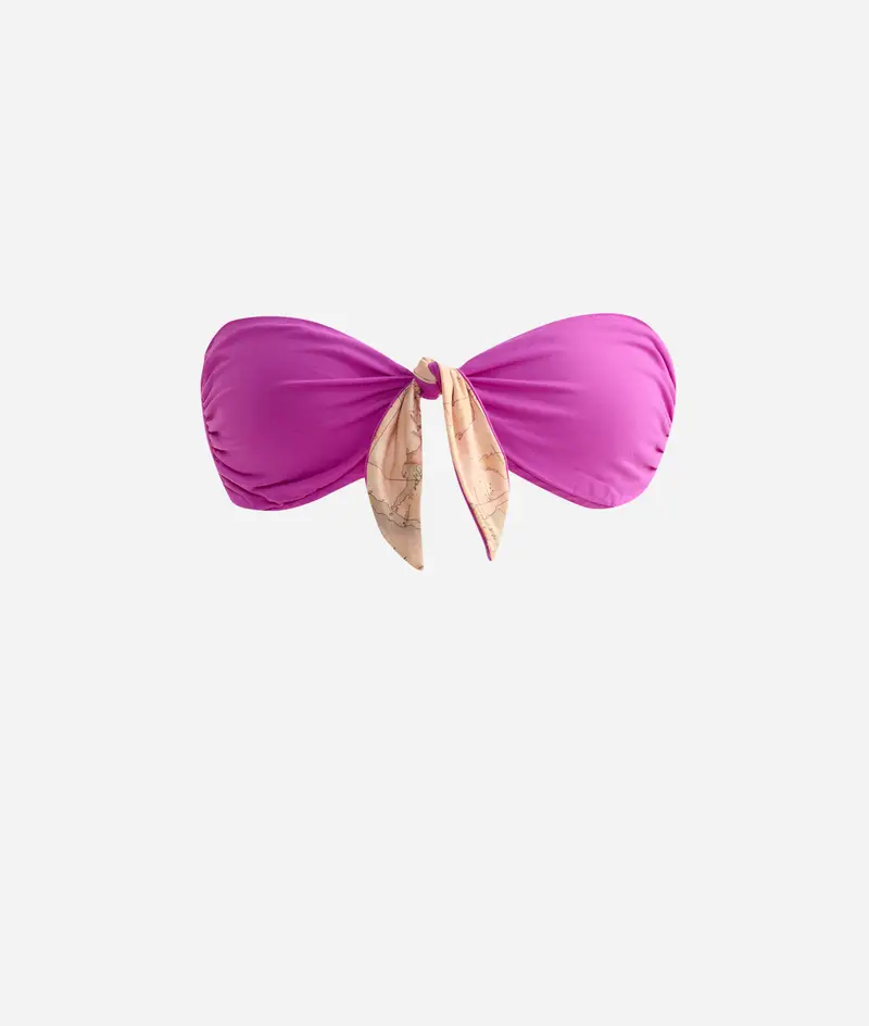 Alviero Martini Basic Colors fascia mare con fiocco Viola Bougainville