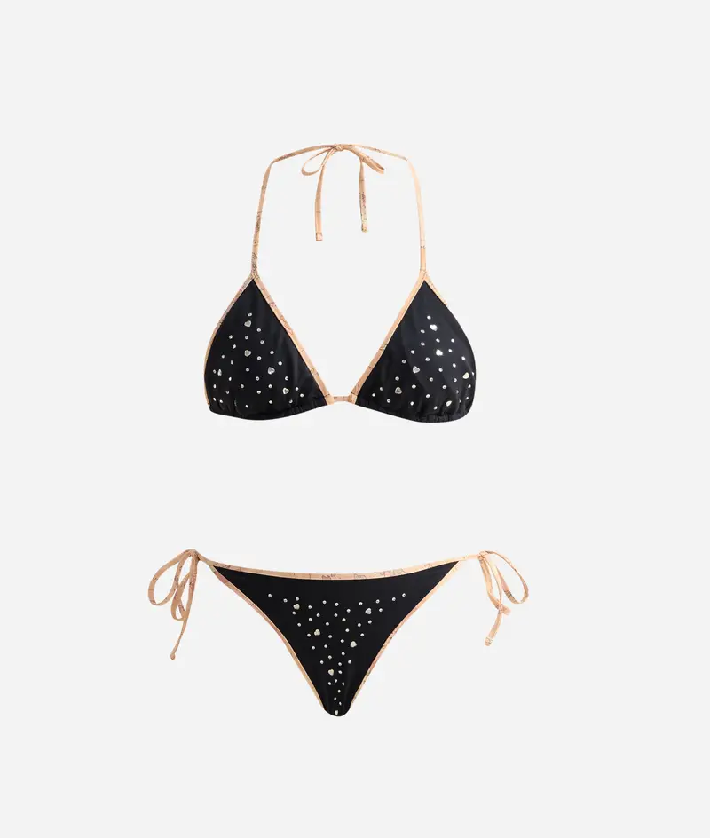 Alviero Martini Luxury Allure bikini triangolo Nero