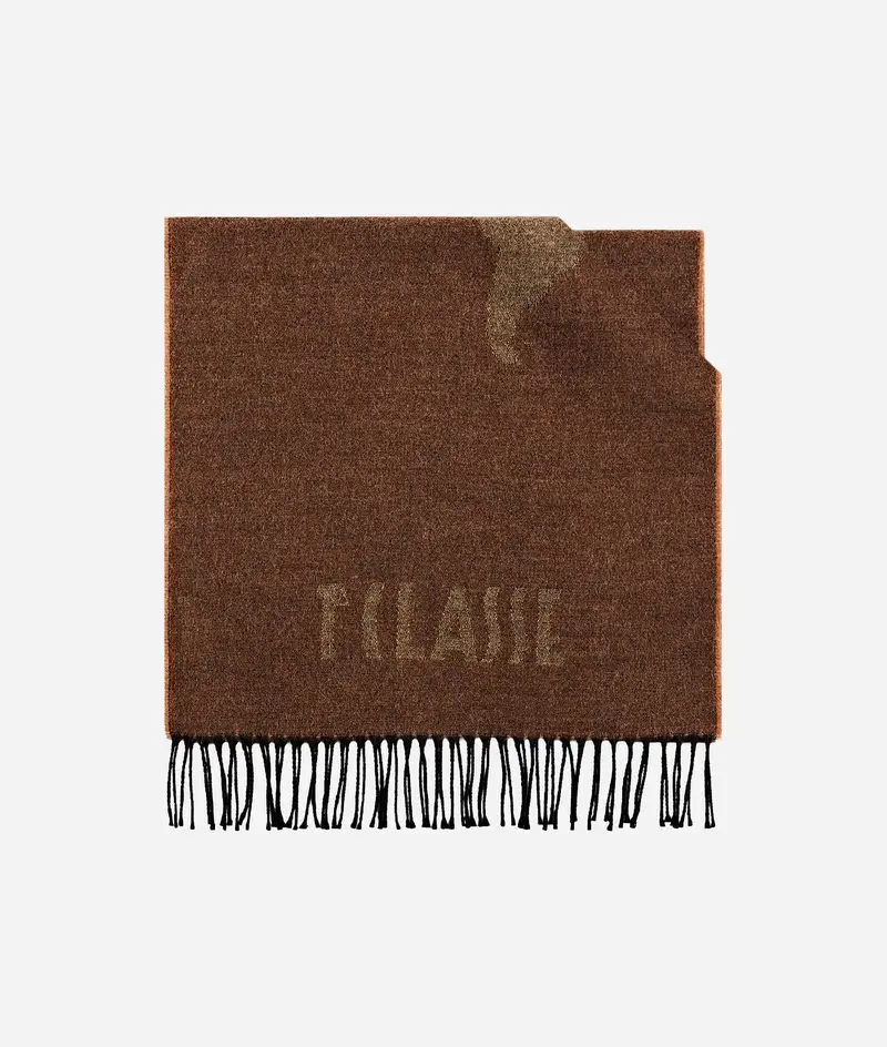 Alviero Martini Sciarpa Geo Pieno 40x170 Anacardo