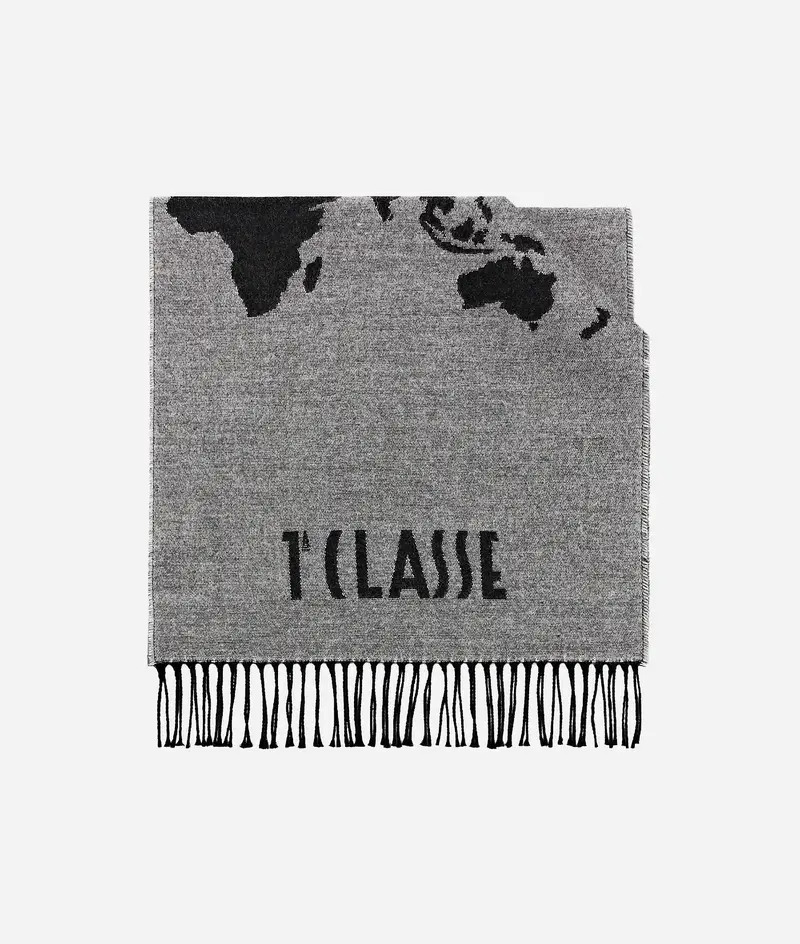 Alviero Martini Sciarpa Geo Pieno 40x170 Grigia