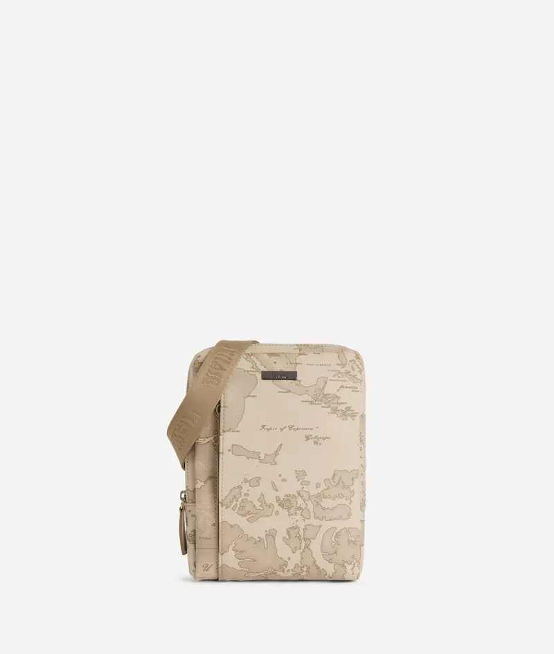 Alviero Martini Tracolla reporter in eco pelle Geo Beige