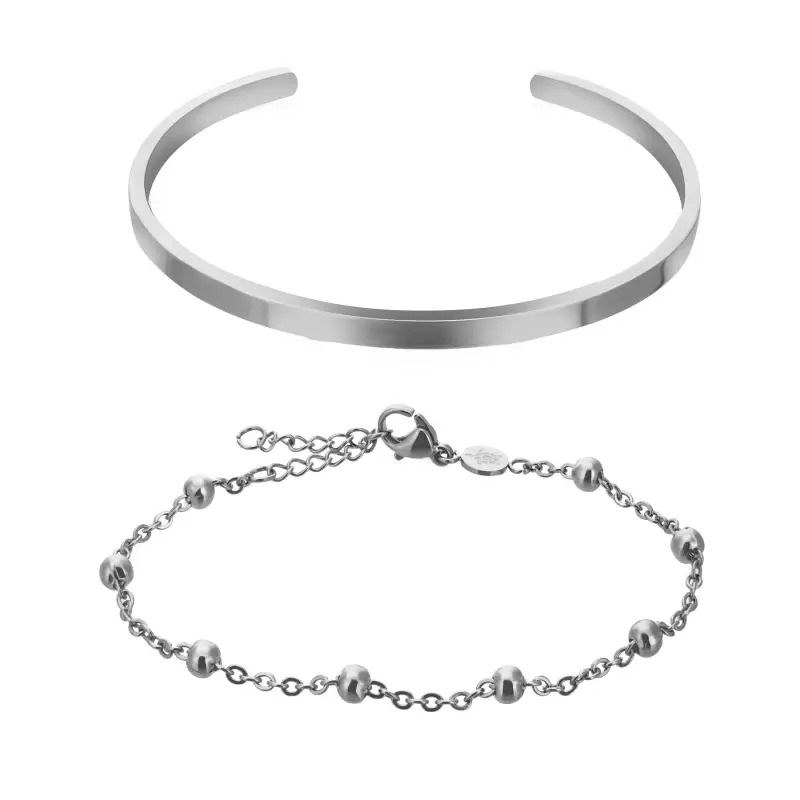Amelia Parker Set di 2 bracciali da donna Rustle