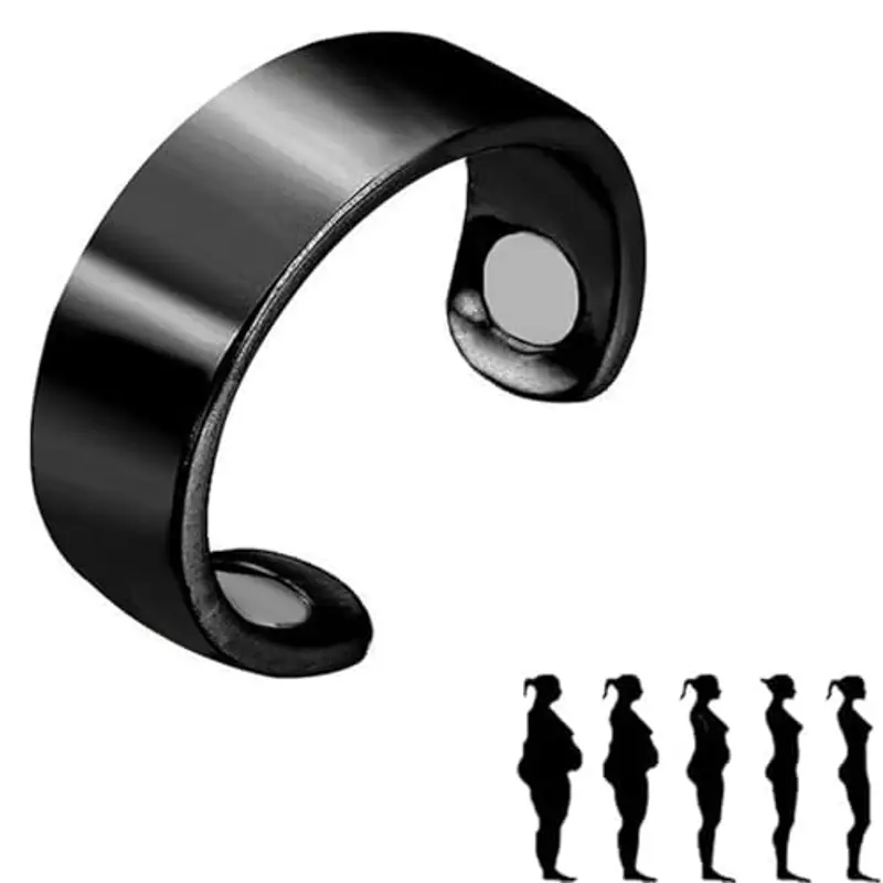 Generico Anelli Uomo Nero 1608856