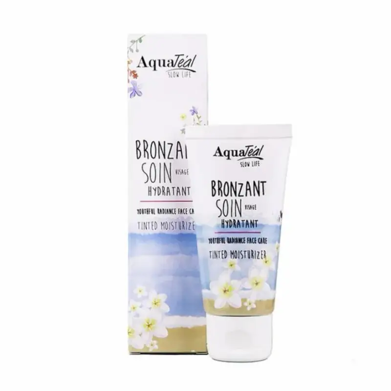 Aquateal EFFETTO ABBRONZANTE Trattamento Viso Antietà 40ml