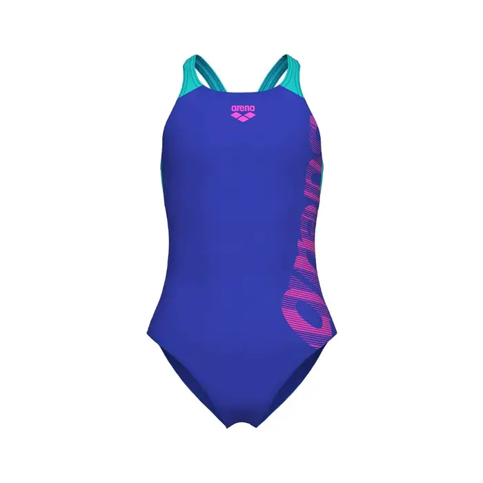 Costume Intero Piscina Graphic Indigo Bambina