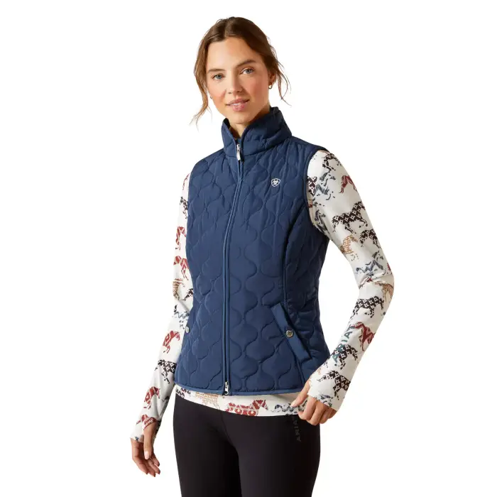 Gilet da equitazione da donna Ariat Ashley 2 0 Bleu