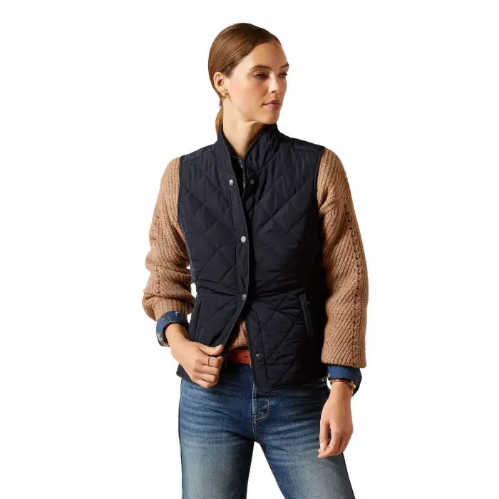 Gilet da equitazione da donna Ariat Woodside Bleu
