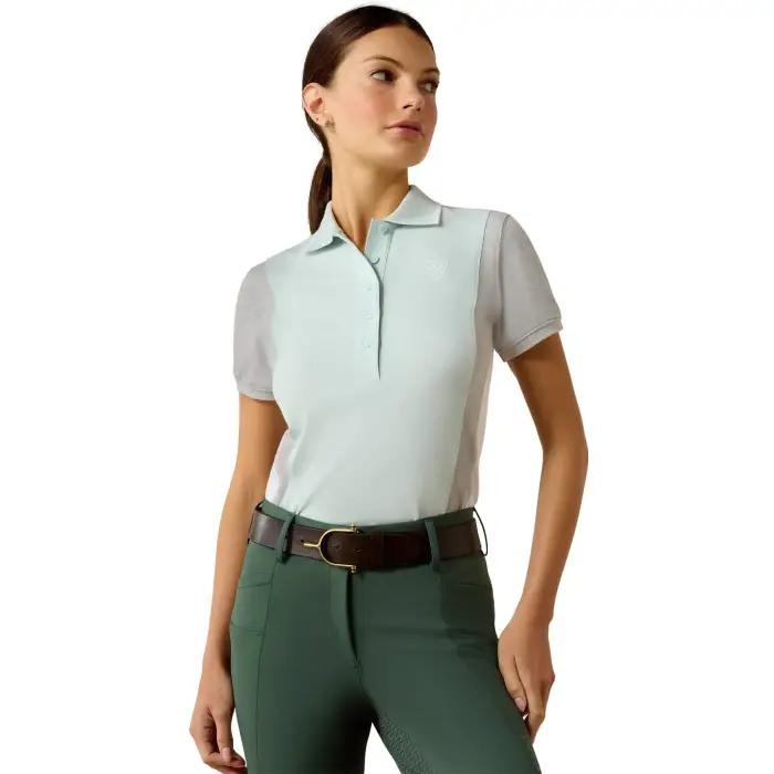 Polo equitazione da donna Ariat Taryn Bleu