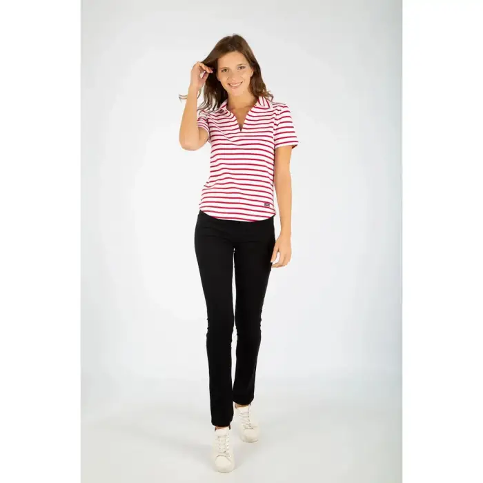 Polo da donna Armor-Lux quille Blanc