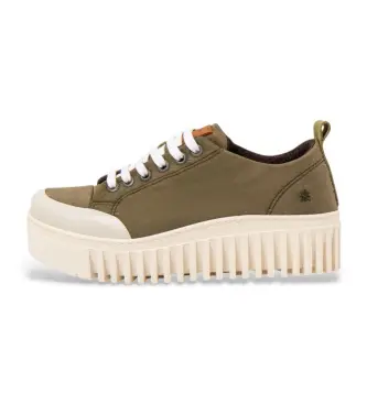 per donna 1153411DK003_0G3 Sneakers 1534 verdi (41), 3 a 5cm, Stringhe, Casual, Verde