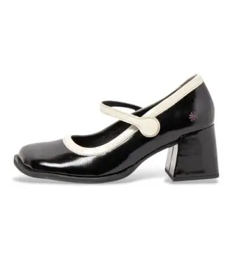 Art per donna 1170911TG003_001 Scarpe in pelle 1709 Verona nere, Nero, 5 a 8cm, Fibbia, Casual, Classico