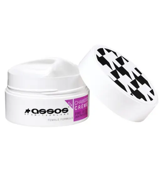 Assos Chamois Crème 200ml W - crema antisfregamento fondello - donna White