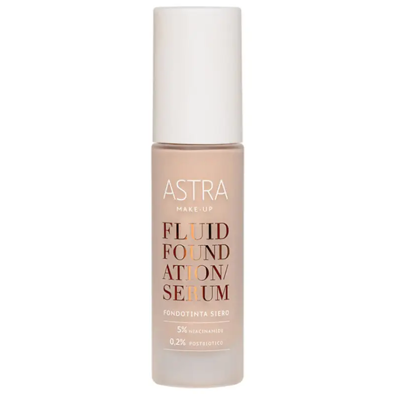 Astra makeup Astra Fluid Foundation Serum - Fondotinta Siero Multifunzionale 02 - light
