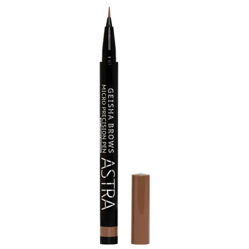 Astra makeup Astra Geisha Brows Micro Precision Pen - Penna Sopracciglia Effetto 3d 02 - warm brown