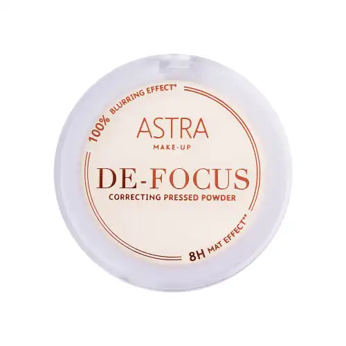 ASTRA MAKEUP De-Focus Correcting Pressed Powder 0003-YELLOW FILTERCORRECTING 10g - Cipria compatta