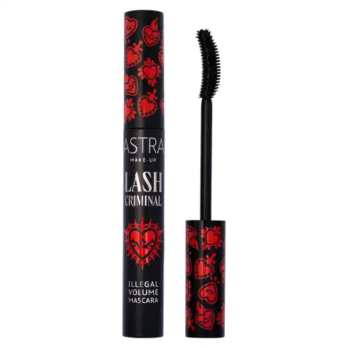 ASTRA MAKEUP LASH CRIMINAL illegal volume mascara 0001-BLACK 9ml - Mascara