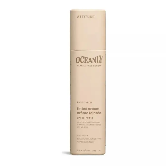 Attitude Crema solare colorata per il viso Oceanly Beige