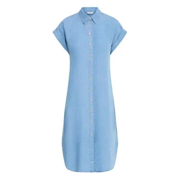 Abito a Camicia donna a maniche corte b young BYKosmo Ms Bleu